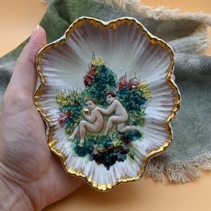 Vintage Hand-Painted Capoalessi Italian Dish